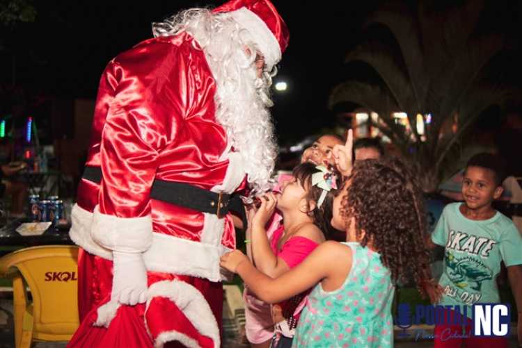 Chegada do Papai Noel encanta Paulópolis