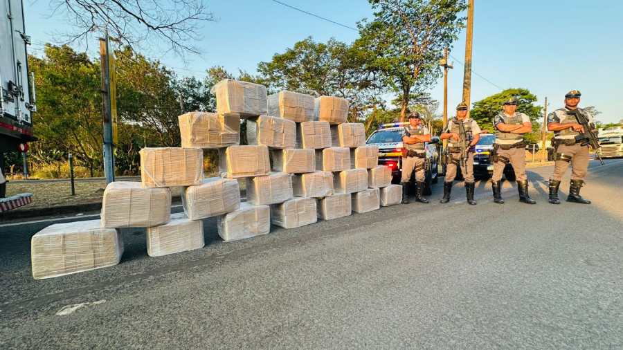 Caminhoneiro é preso em Rancharia transportando mais de uma tonelada de maconha em carga de frango congelado
