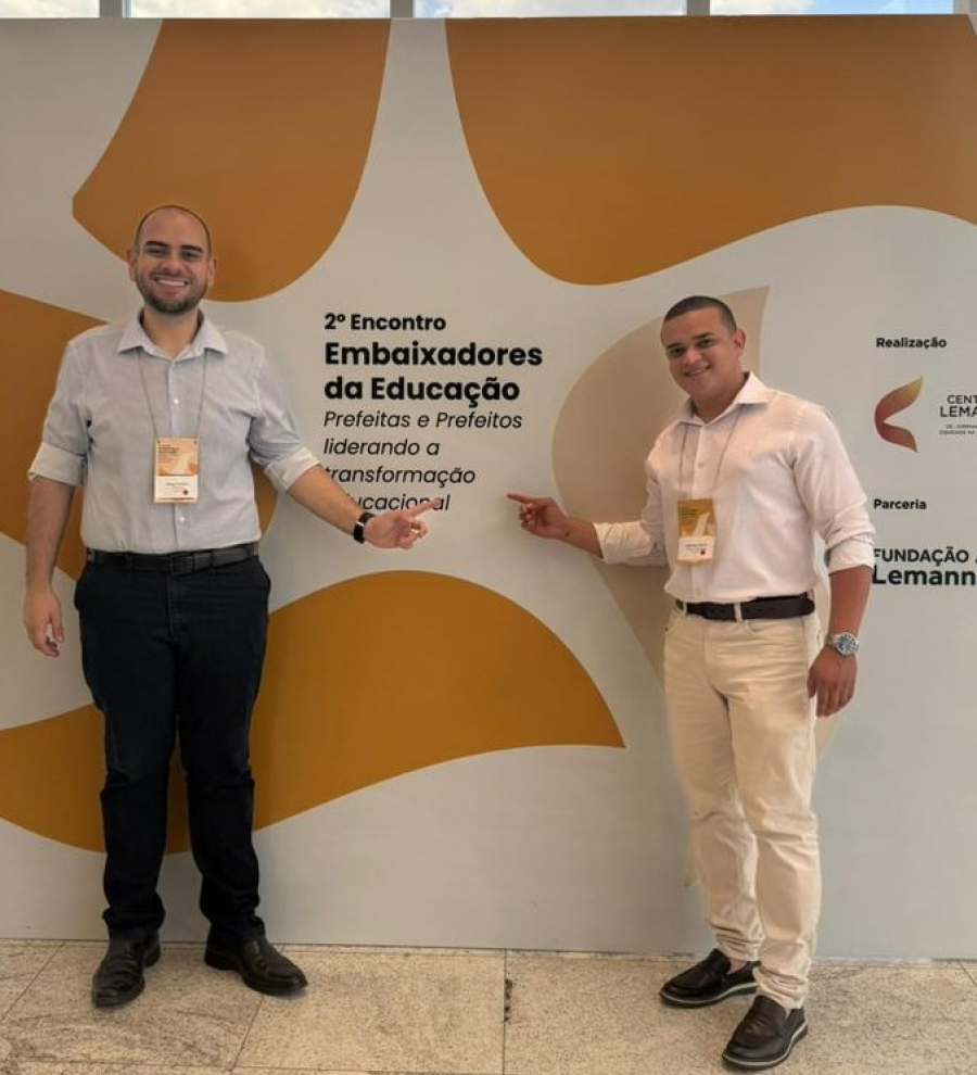 Prefeito Diogo Ceschim participa do 2º Encontro de Embaixadores da Educação em Sobral (CE)