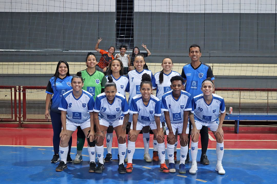 Futsal feminino de Marília estreia com vitória na Taça SMEL 2025