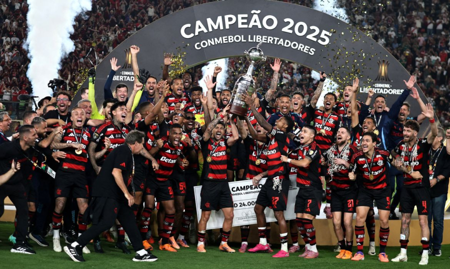 Flamengo conquista o tetracampeonato da Libertadores em final emocionante contra o Palmeiras
