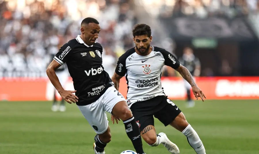 Corinthians empata com Botafogo na Neo Química Arena e segue na briga por vaga na Libertadores