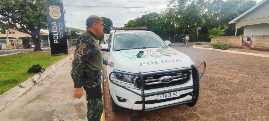 Homem é preso por caça ilegal e porte de munição em Oscar Bressane