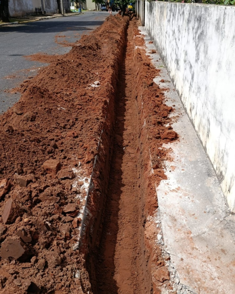 SAAE instala nova rede de água em bairro em expansão de Paulópolis, em Pompeia