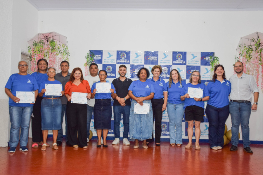 Instituto Prospera forma alunos de cursos profissionalizantes gratuitos em Pompeia