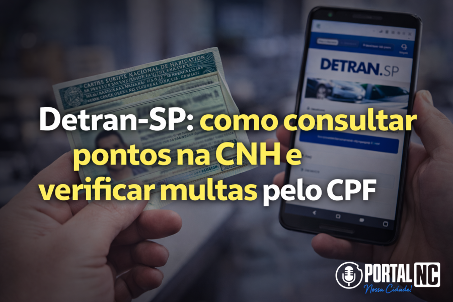 Detran-SP: como consultar pontos na CNH e verificar multas pelo CPF