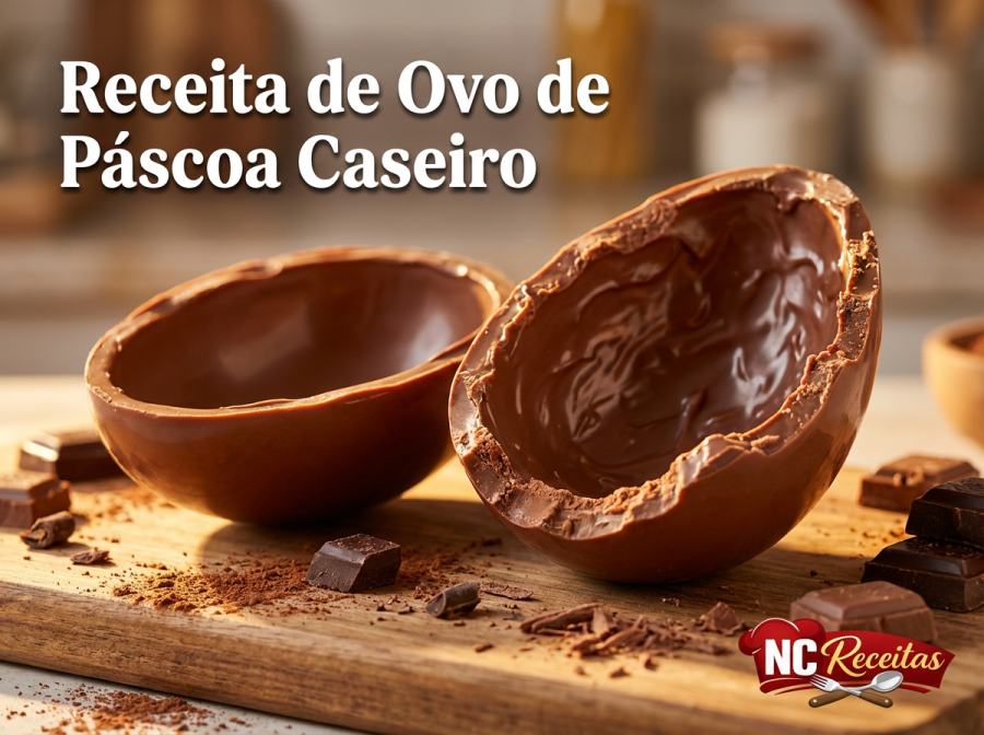 Receita de Ovo de Páscoa Caseiro: aprenda a fazer chocolate artesanal de forma simples