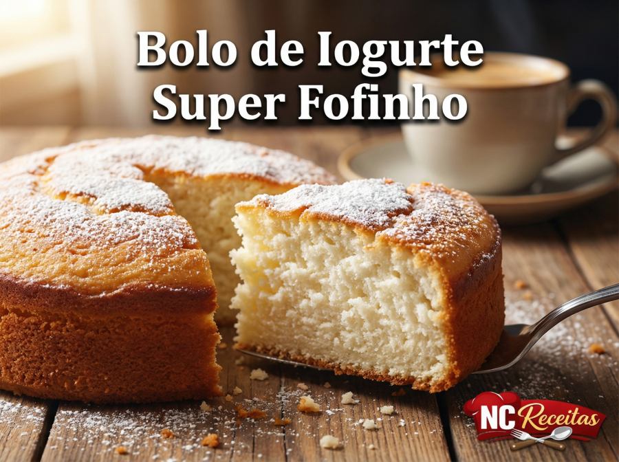 Receita de Bolo de Iogurte Super Fofinho: aprenda a preparar um bolo macio e fácil para o café