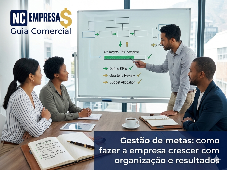 Gestão de metas: como fazer a empresa crescer com organização e resultados