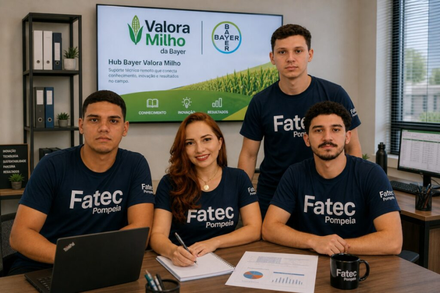 Alunos da Fatec Pompeia protagonizam projeto da Bayer para ampliar produtividade do milho no Brasil