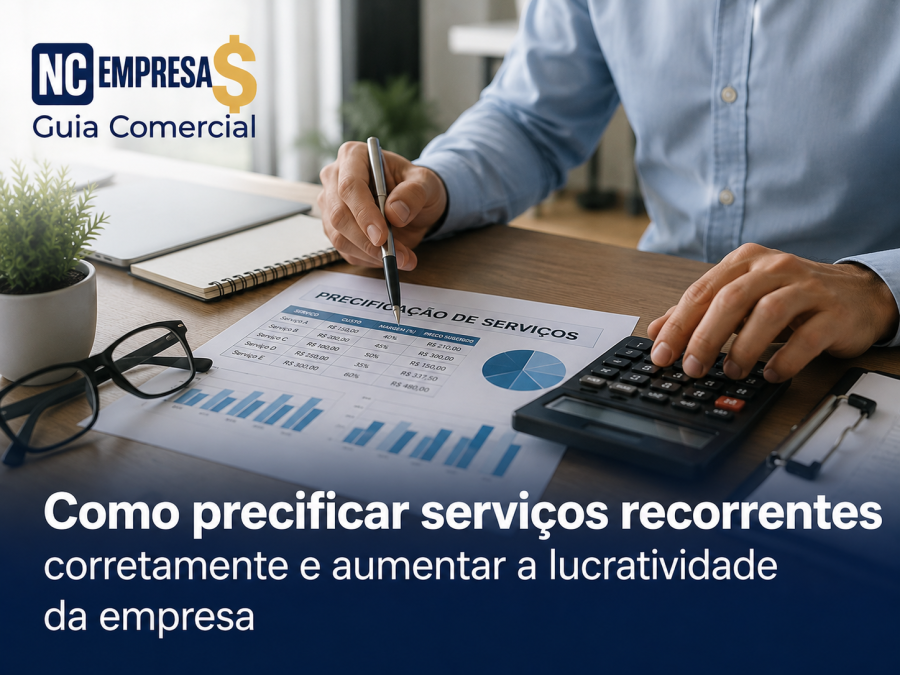 Como precificar serviços recorrentes corretamente e aumentar a lucratividade da empresa