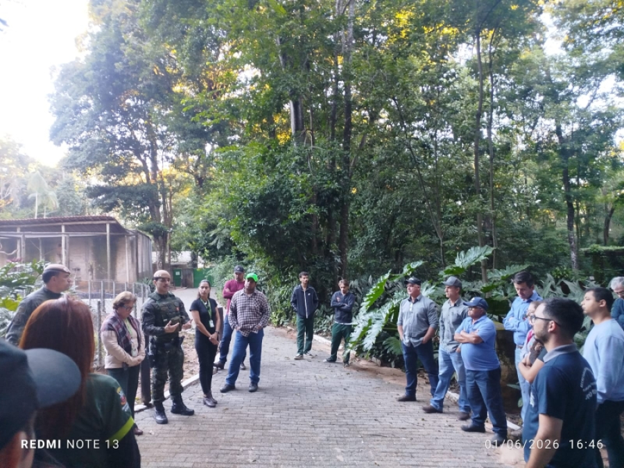 Servidores de Pompeia participam de capacitação sobre resgate e manejo de fauna silvestre