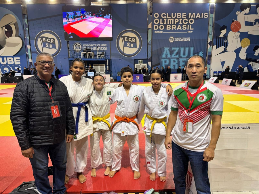 Judocas de Pompeia se destacam no Campeonato Paulista Sub-13 e conquistam vice-campeonato estadual
