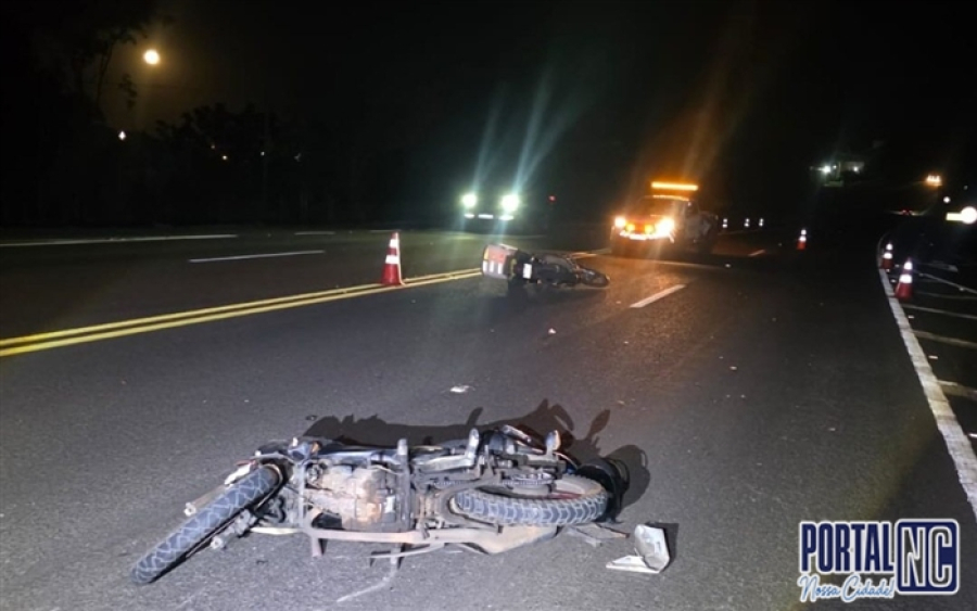 Cachorro provoca grave acidente entre motocicletas na SP-294 entre Tupã e Herculândia