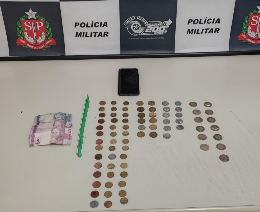 Homem é preso por tráfico de drogas no Jardim Primavera durante ação da Polícia Militar em Pompéia