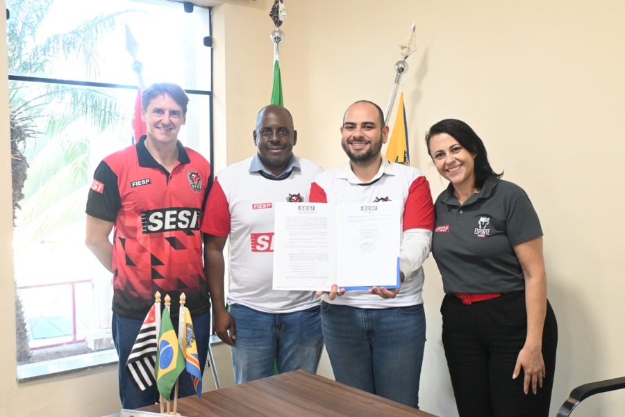 Pompeia firma parceria com SESI-SP e amplia esporte para 500 jovens