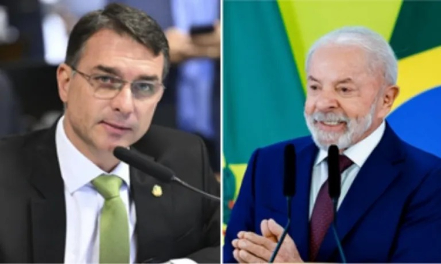 PoderData/Aya mostra Flávio Bolsonaro a um ponto de Lula em eventual 2º turno