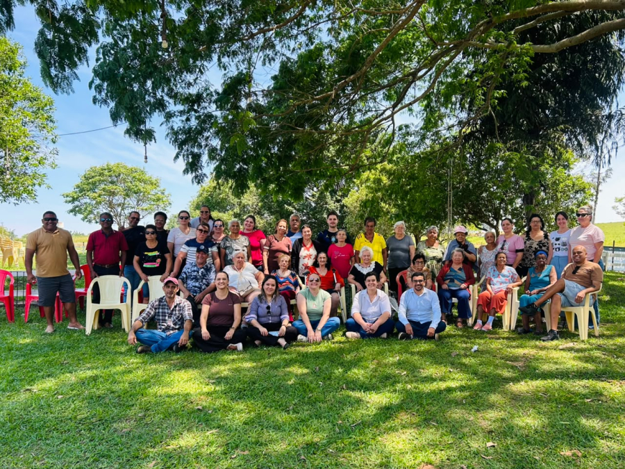 Centro Dia realiza almoço especial para idosos no Pesqueiro Cainguangue, em Pompeia